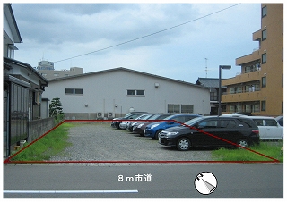 福井市西開発売り土地１０７坪