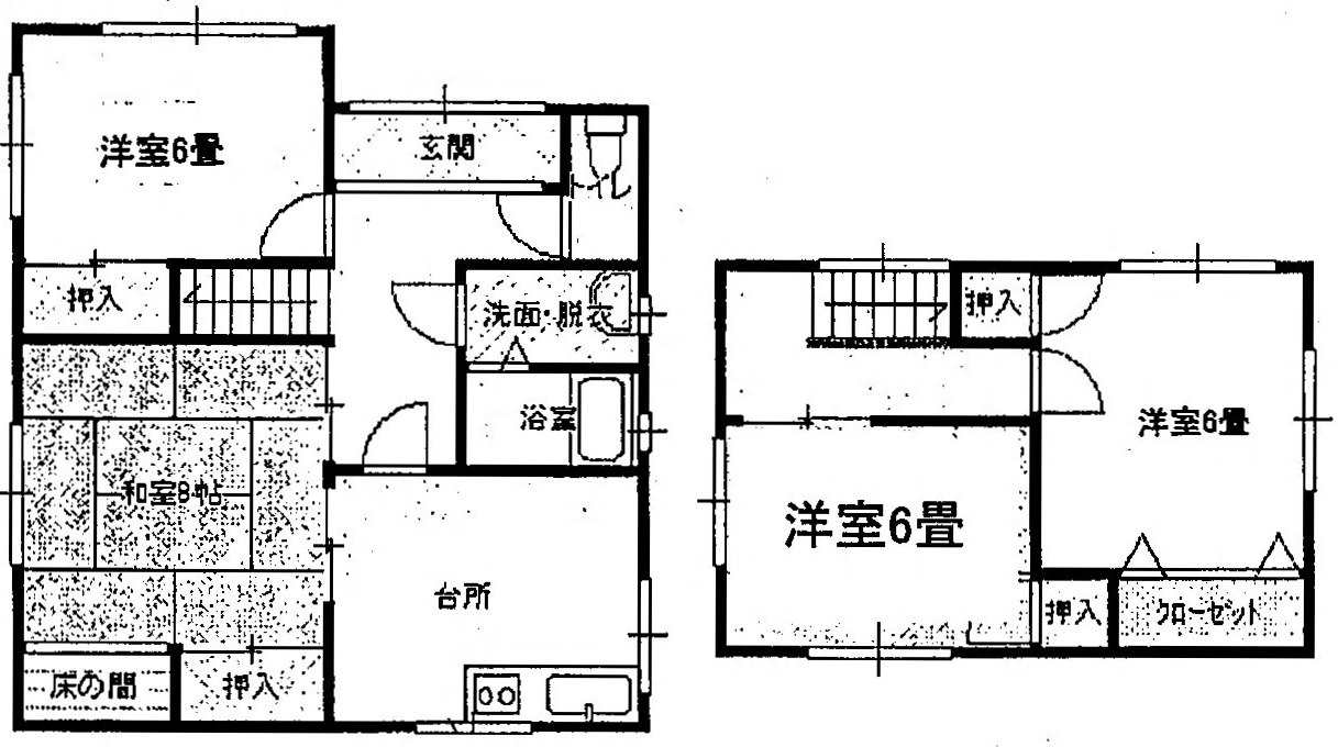 福井市文京6　貸家