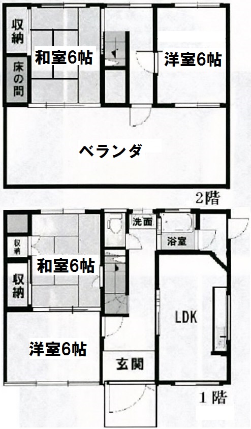 大宮６丁目貸家