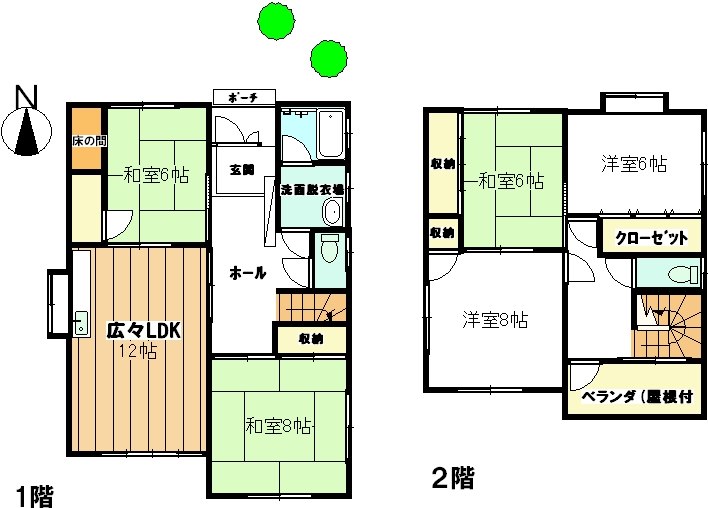 福井市種池2丁目貸家